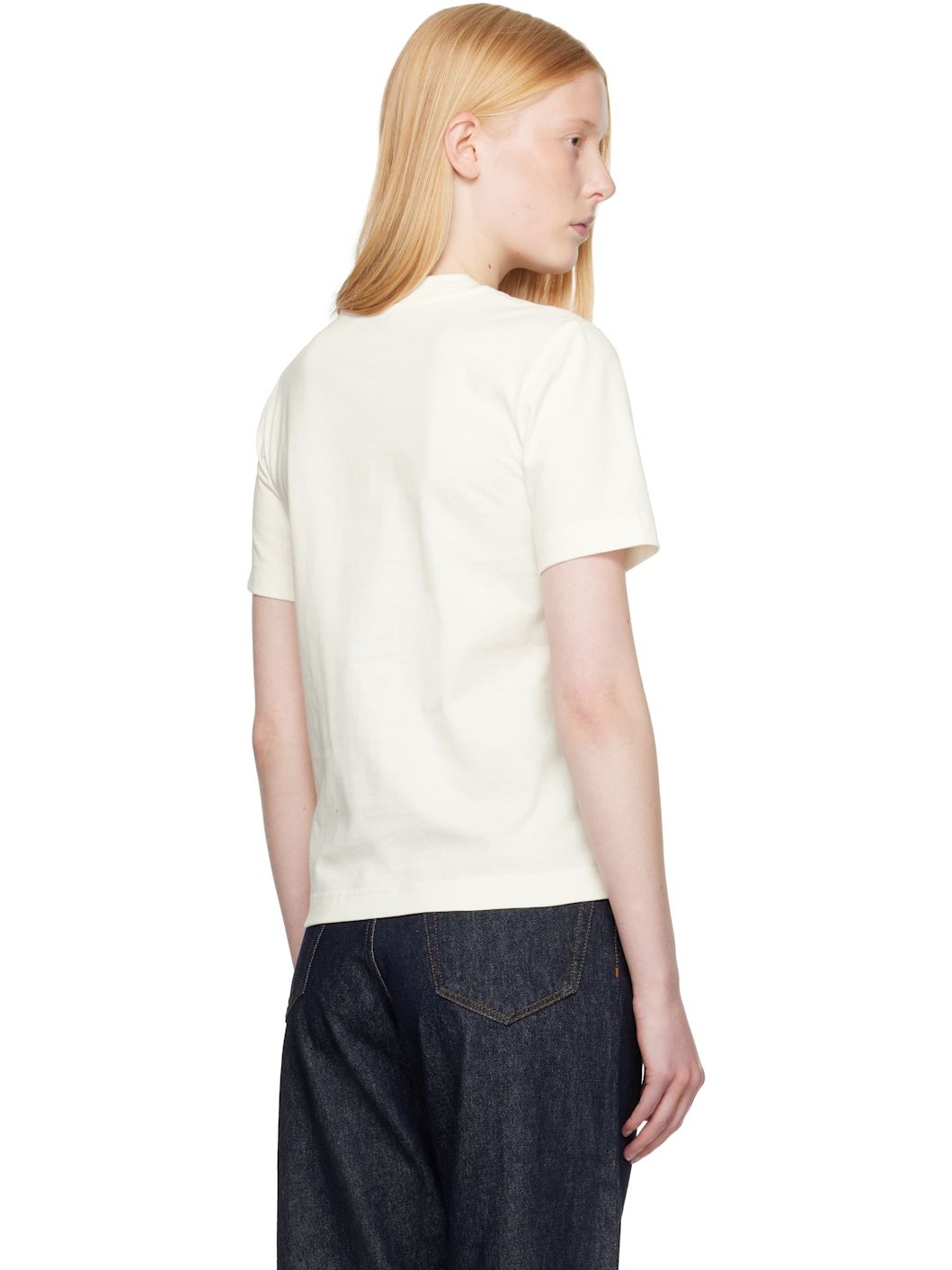 White Large Logo T-shirt - 3