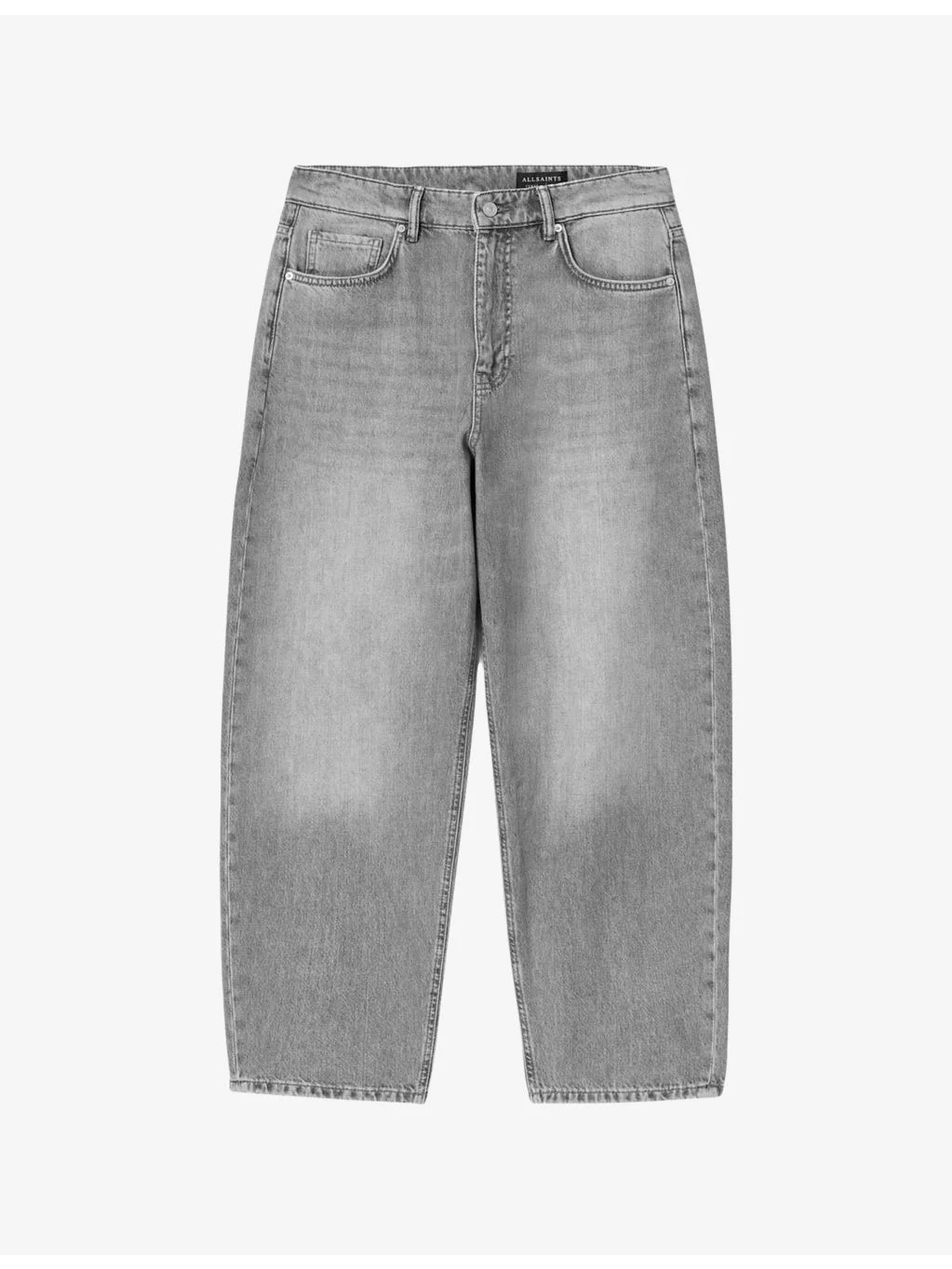 Curve Barrel-Leg Jeans - 1