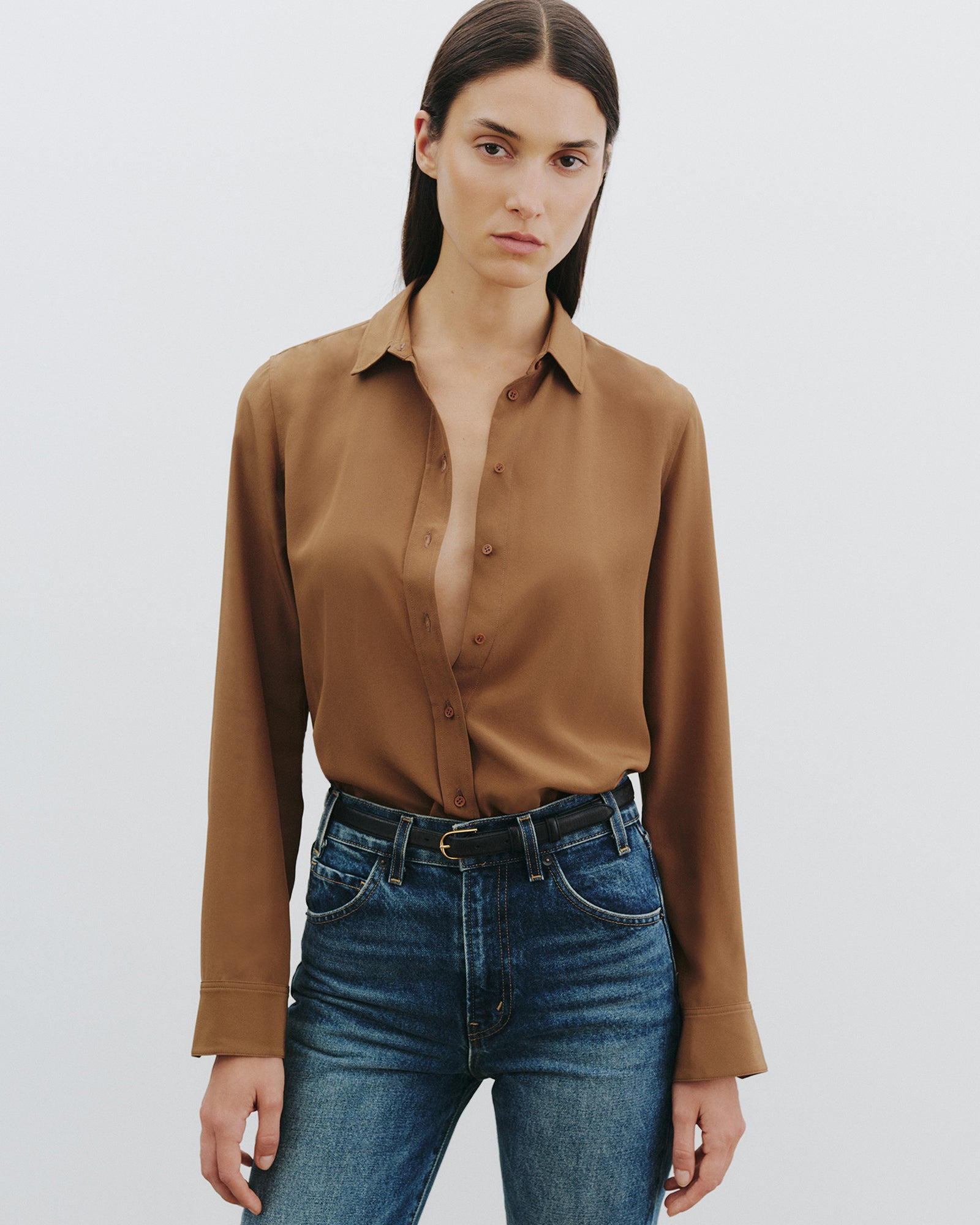GAIA SILK SHIRT - 1