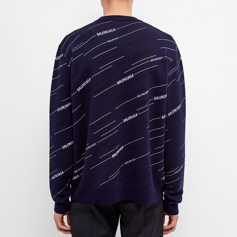 Balenciaga Multi Logo Knit - 5