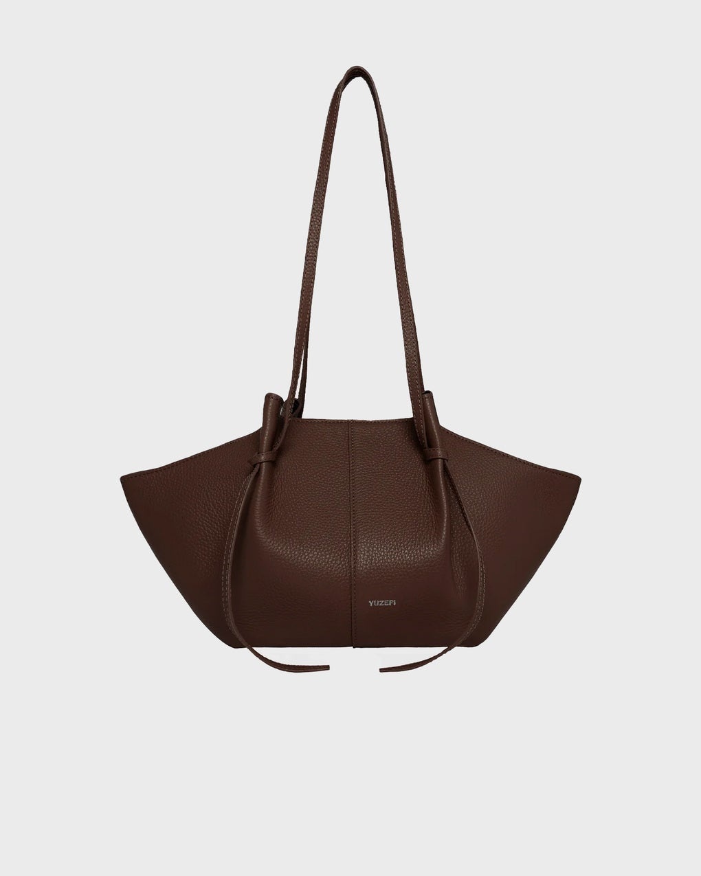 Mochi Pebble Grain Leather Bag  Espresso ONESIZE - 1