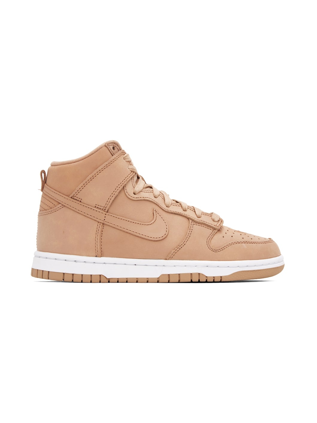 Beige Dunk Premium Sneakers - 1