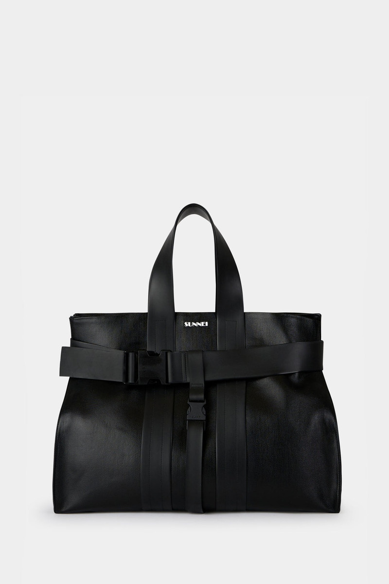 PARALLELEPIPEDO MESSENGER BAG / charcoal 1