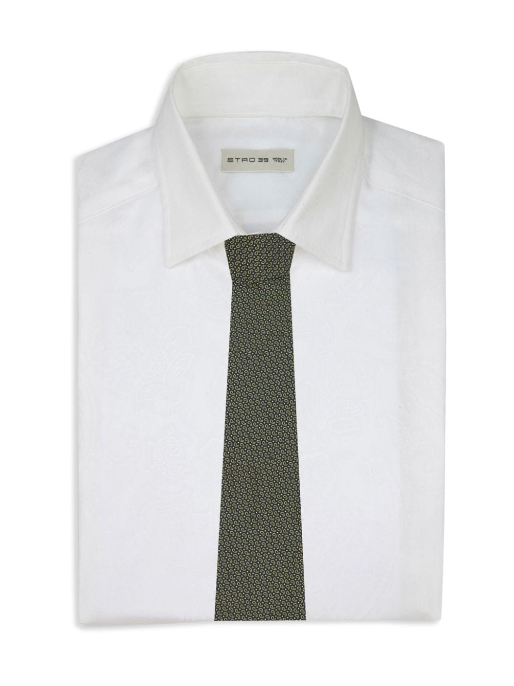 paisley-pattern silk tie - 2
