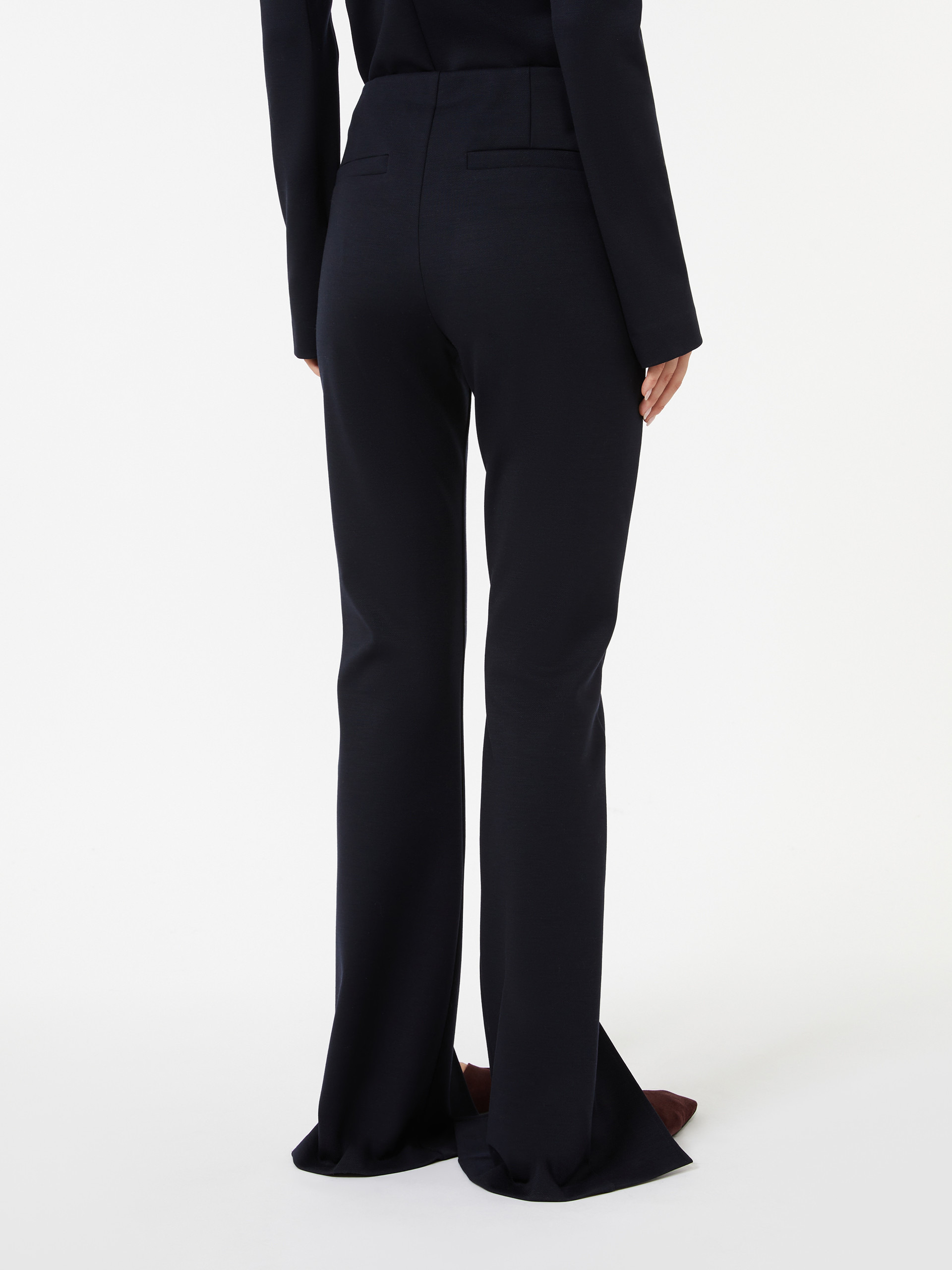 NEBBIA Gabardine and jersey trousers - 4
