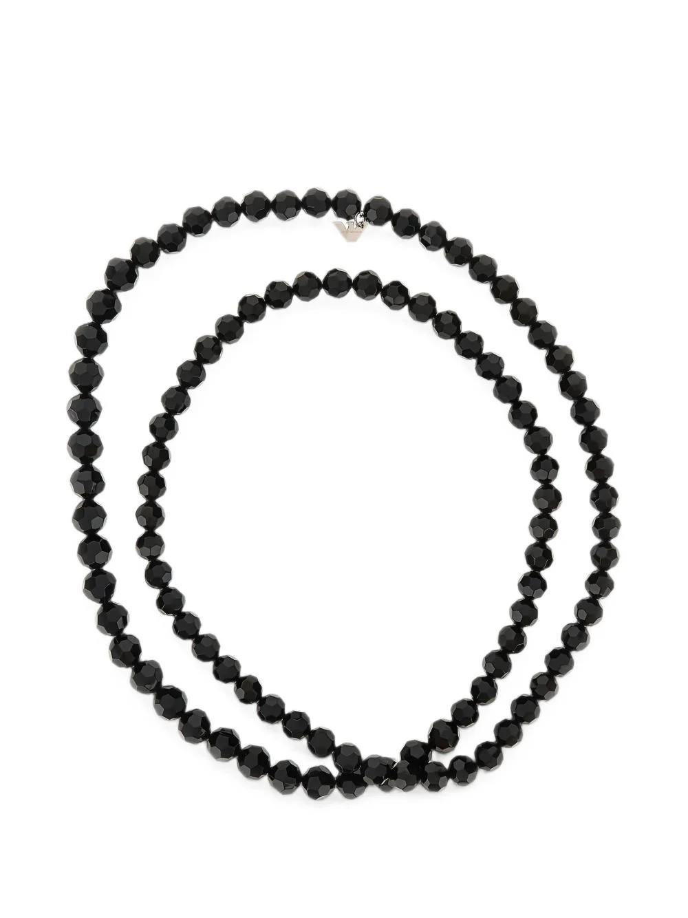faceted-bead necklace - 1