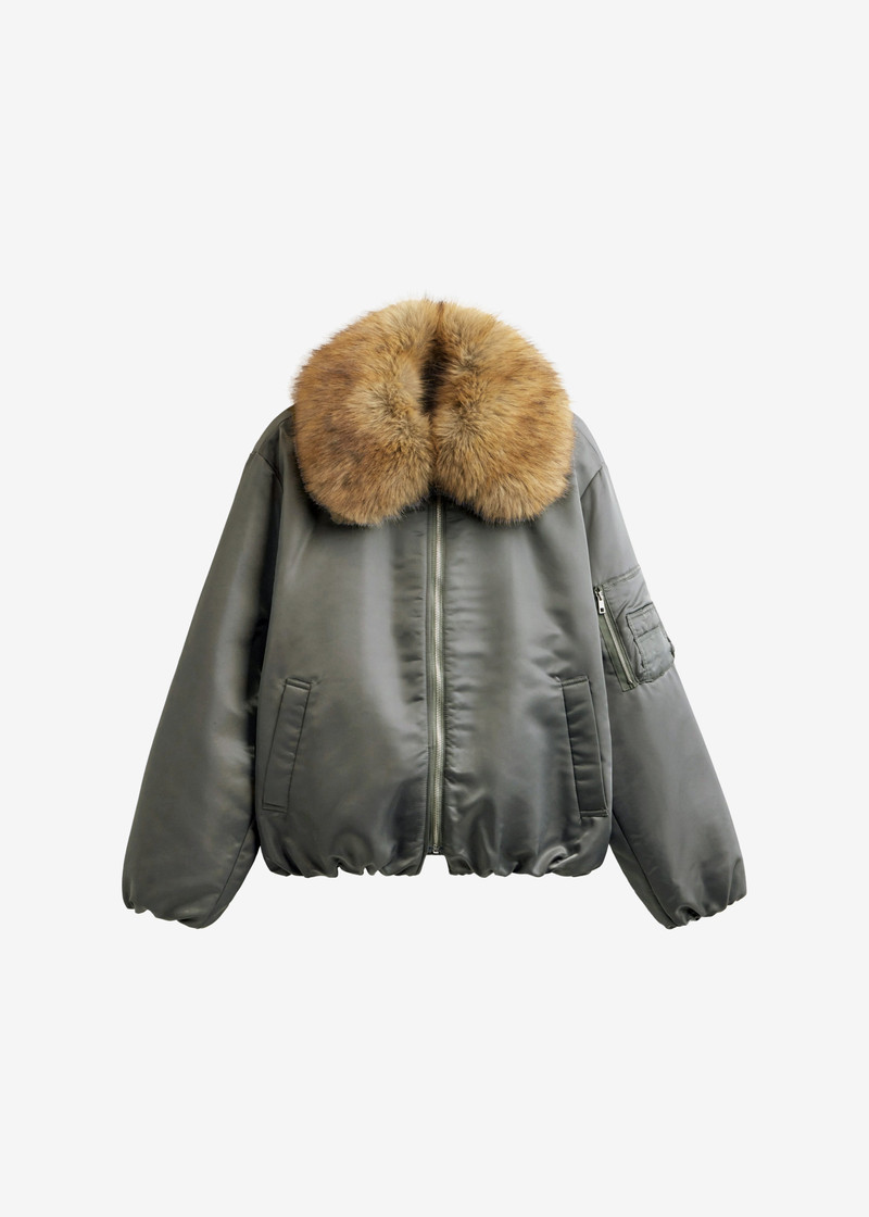 Arslev Bomber Jacket - Pale Olive 1
