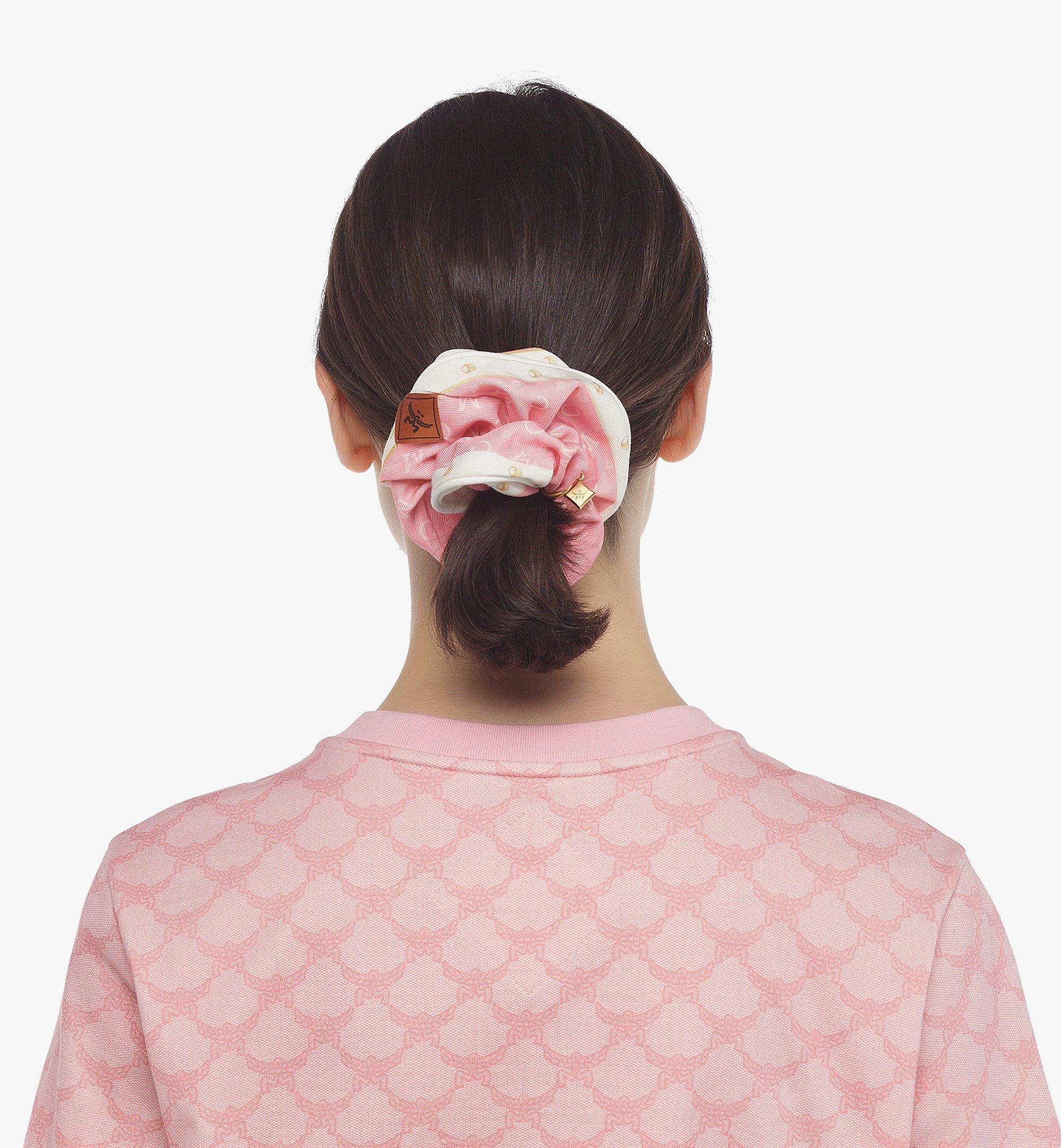 Monogram Print Scrunchie - 4