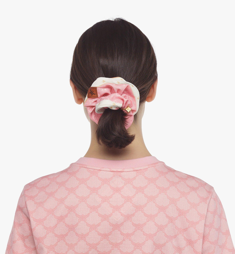Monogram Print Scrunchie 4