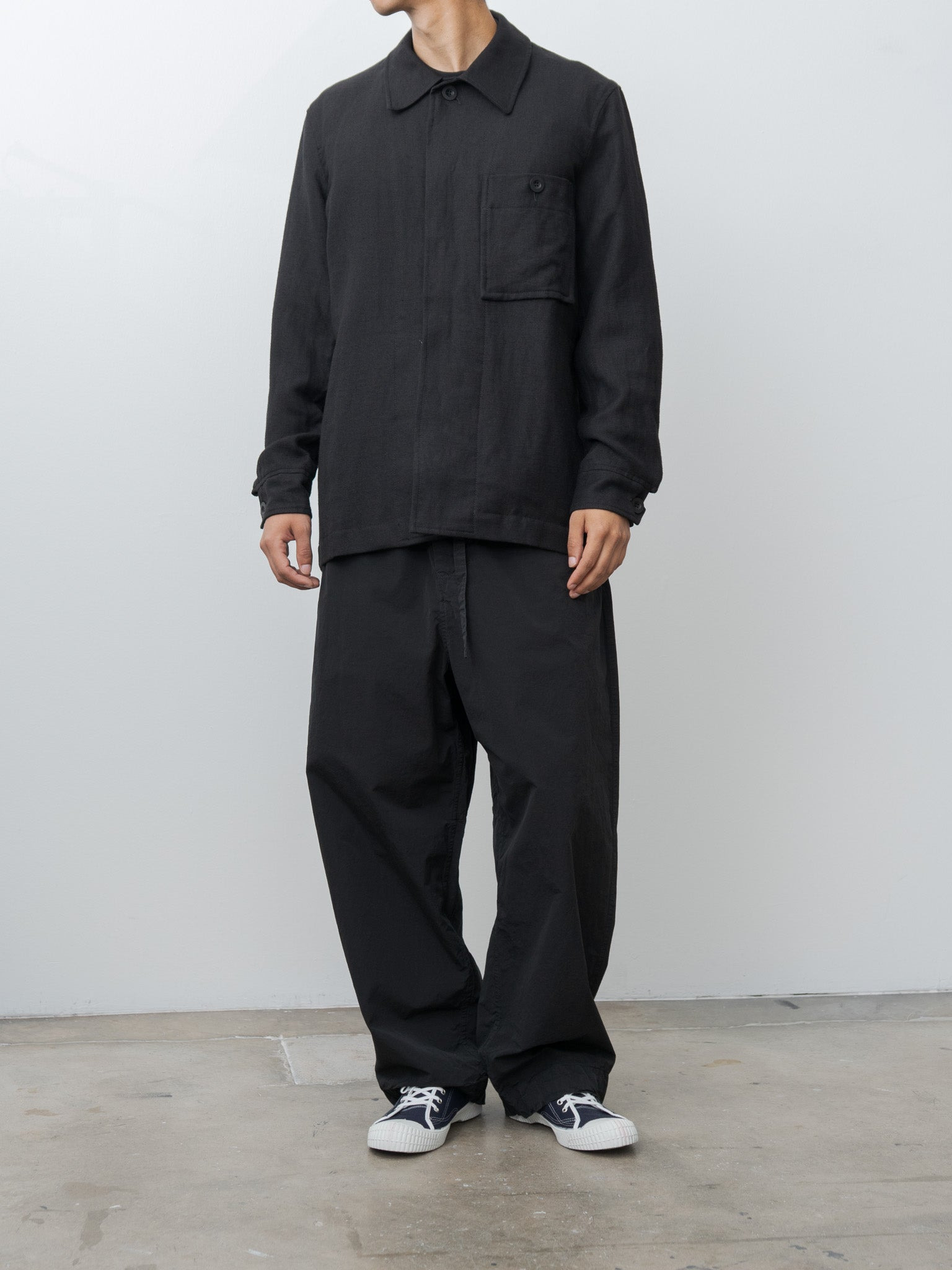 Aki Shirt Jacket FELT - Black - 9