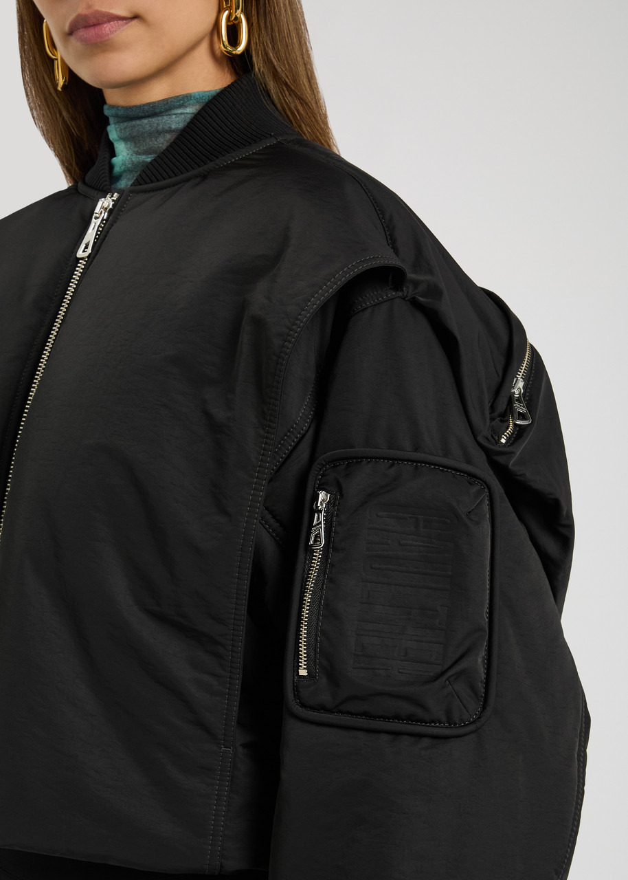 Jean Paul Gaultier Padded Hooded Shell Bomber Jacket - 5