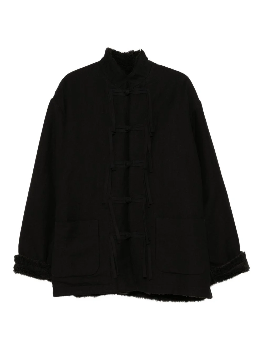 knot-button jacket - 1