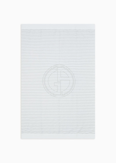 GIORGIO ARMANI Beach towel in terry cotton outlook