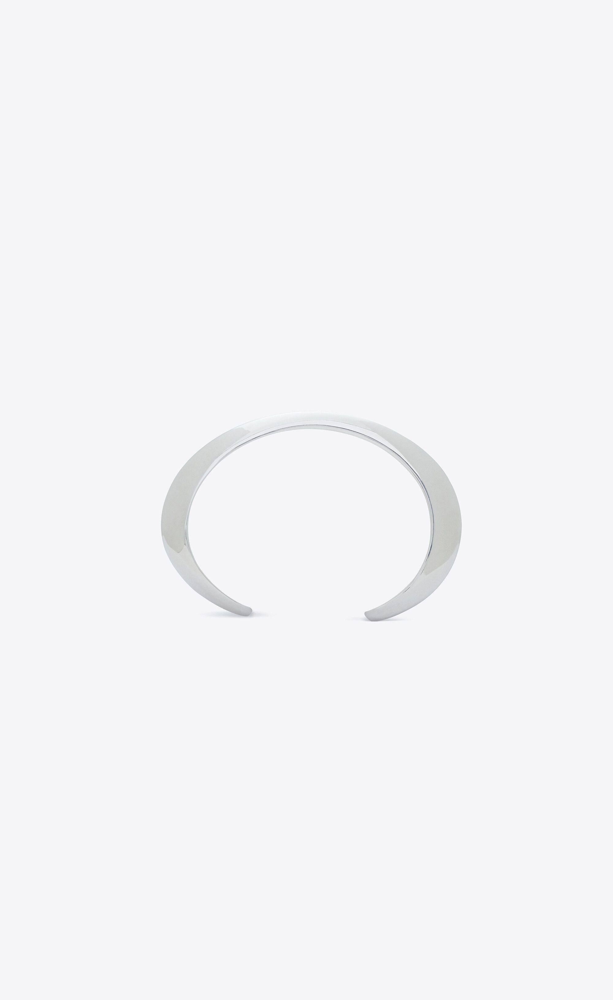 wavy cuff bracelet in metal - 3