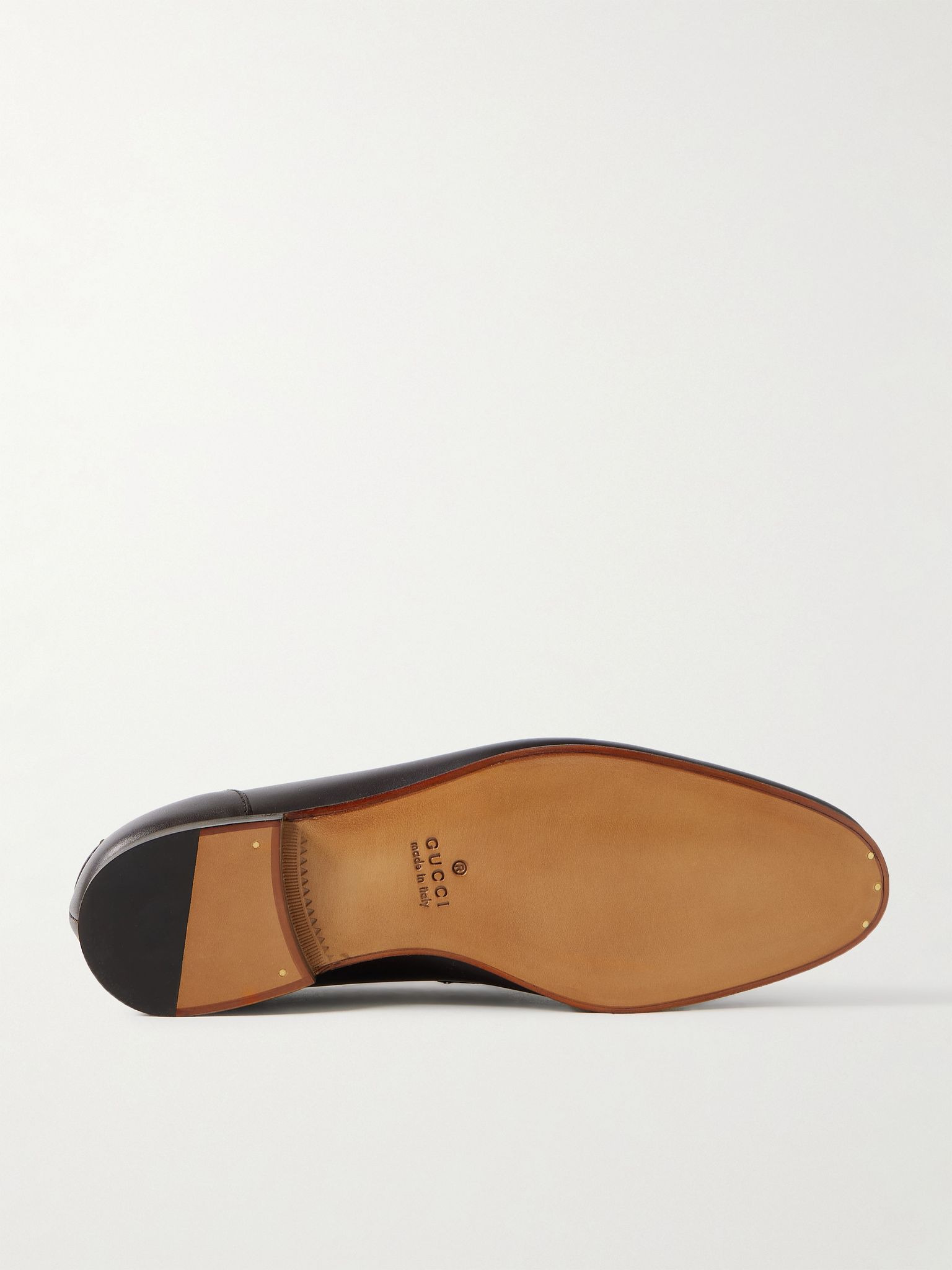 Jordaan Horsebit-Embellished Leather Loafers Dark brown - 3