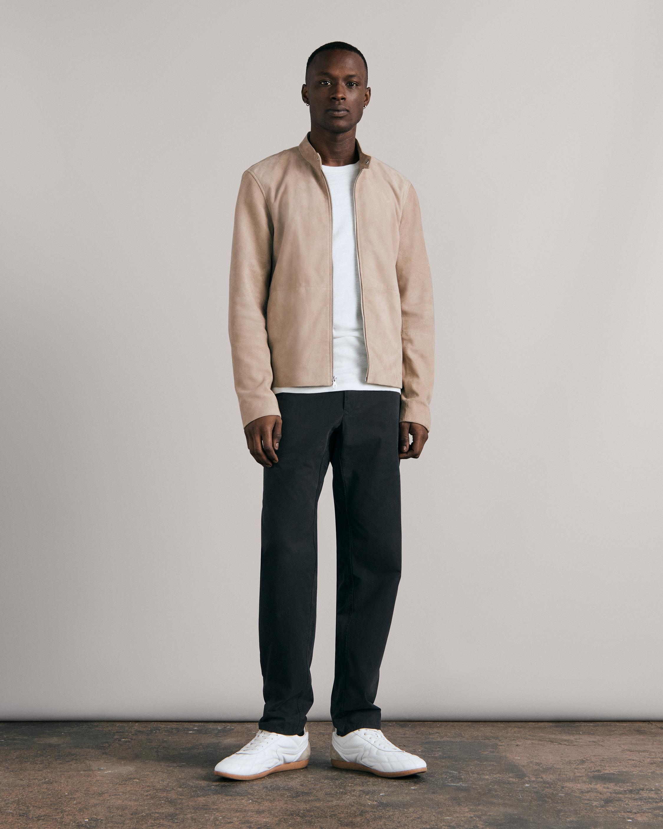 Archive Suede Cafe Racer
Slim Fit Jacket - 3