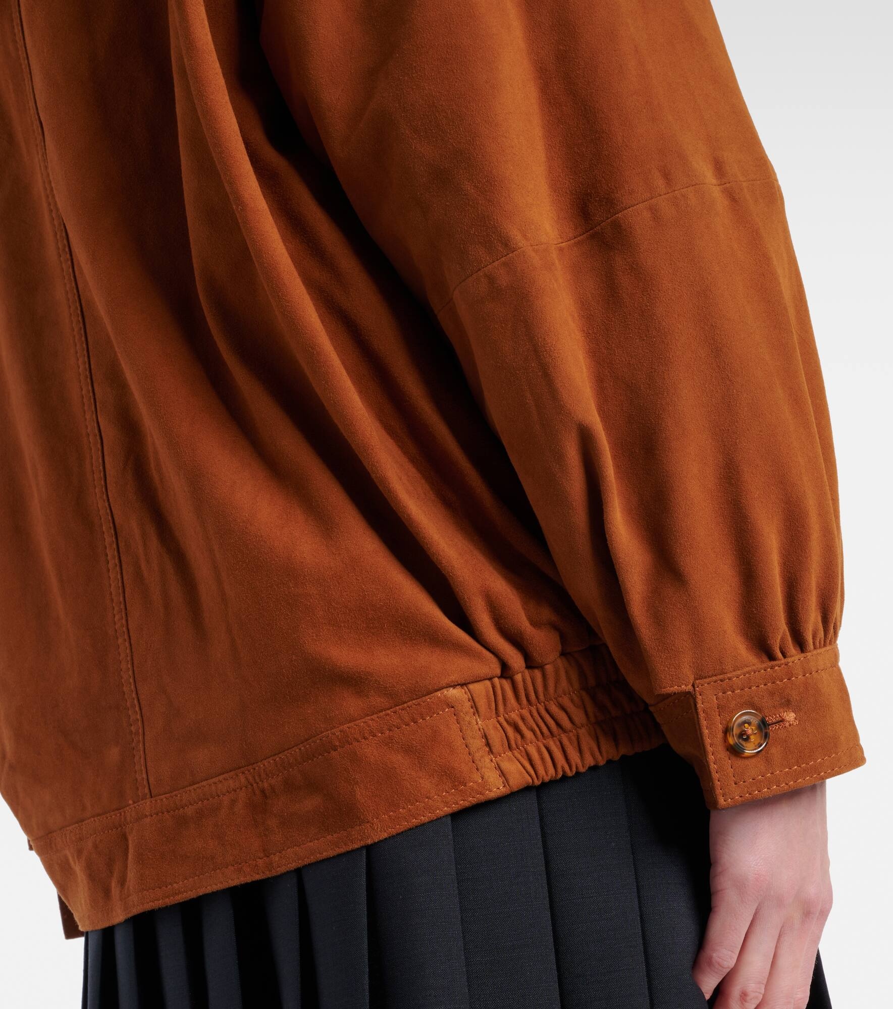 Viva Cleo suede bomber jacket - 5