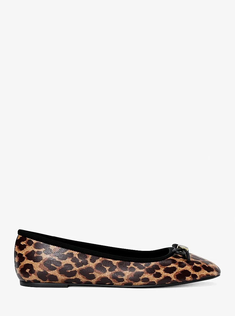 Savannah Leopard Print Ballet Flat - 1