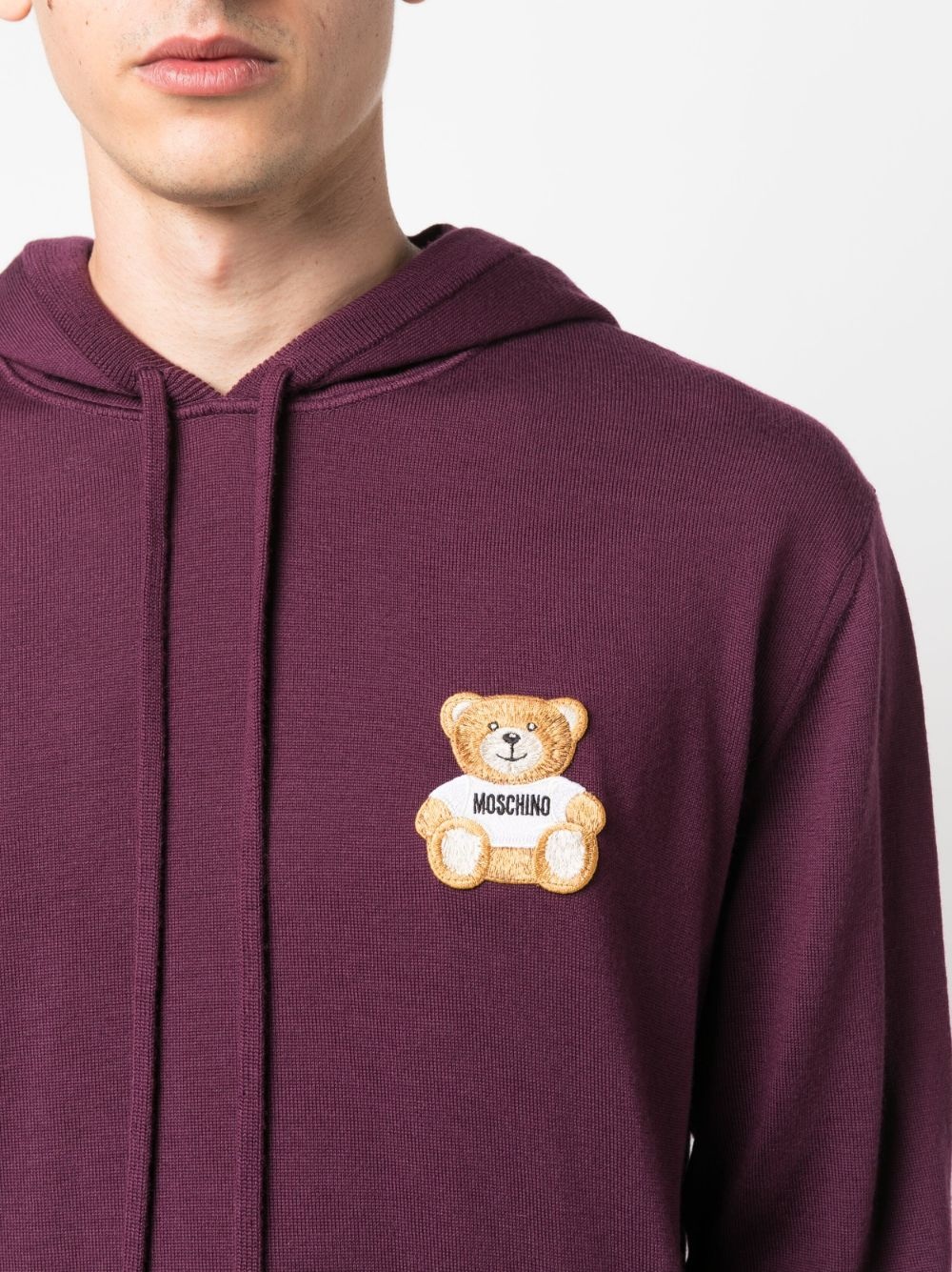 Teddy-Bear virgin-wool hoodie - 5