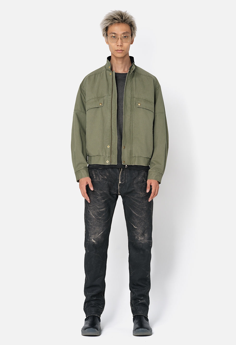 HUNTING CROPPED JACKET - 3