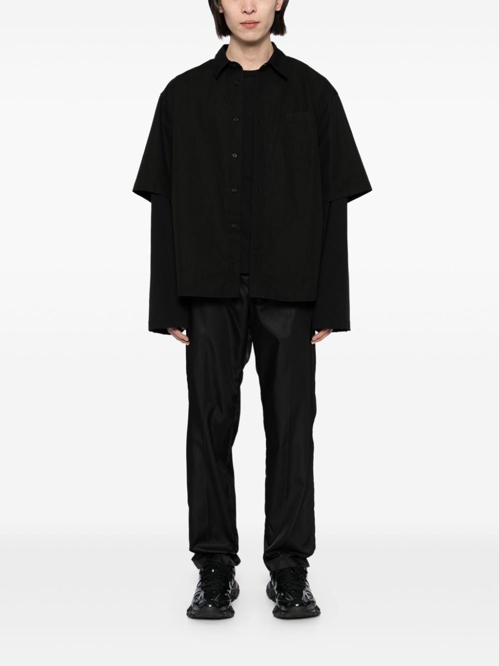 layered shirt - 2