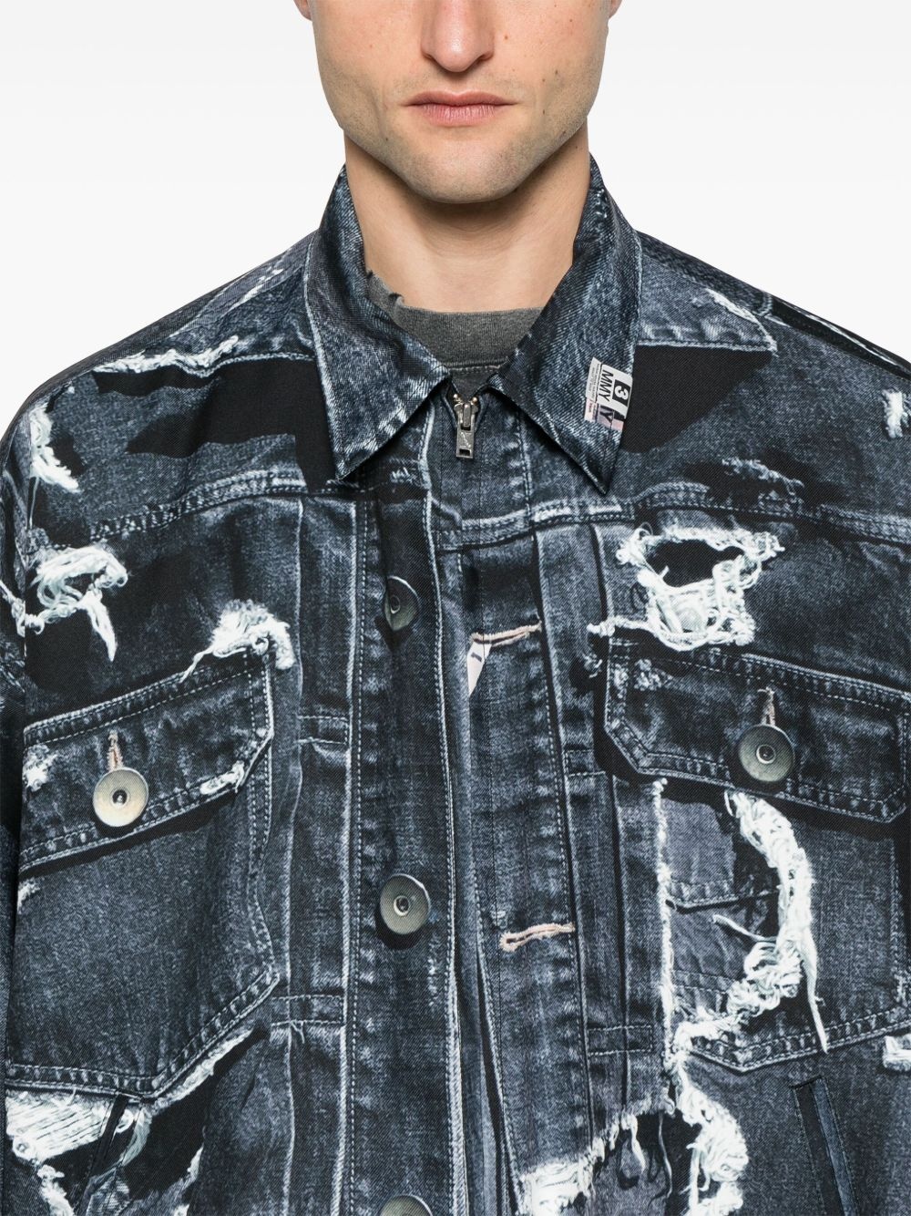 Trompe l'oeil jacket - 5