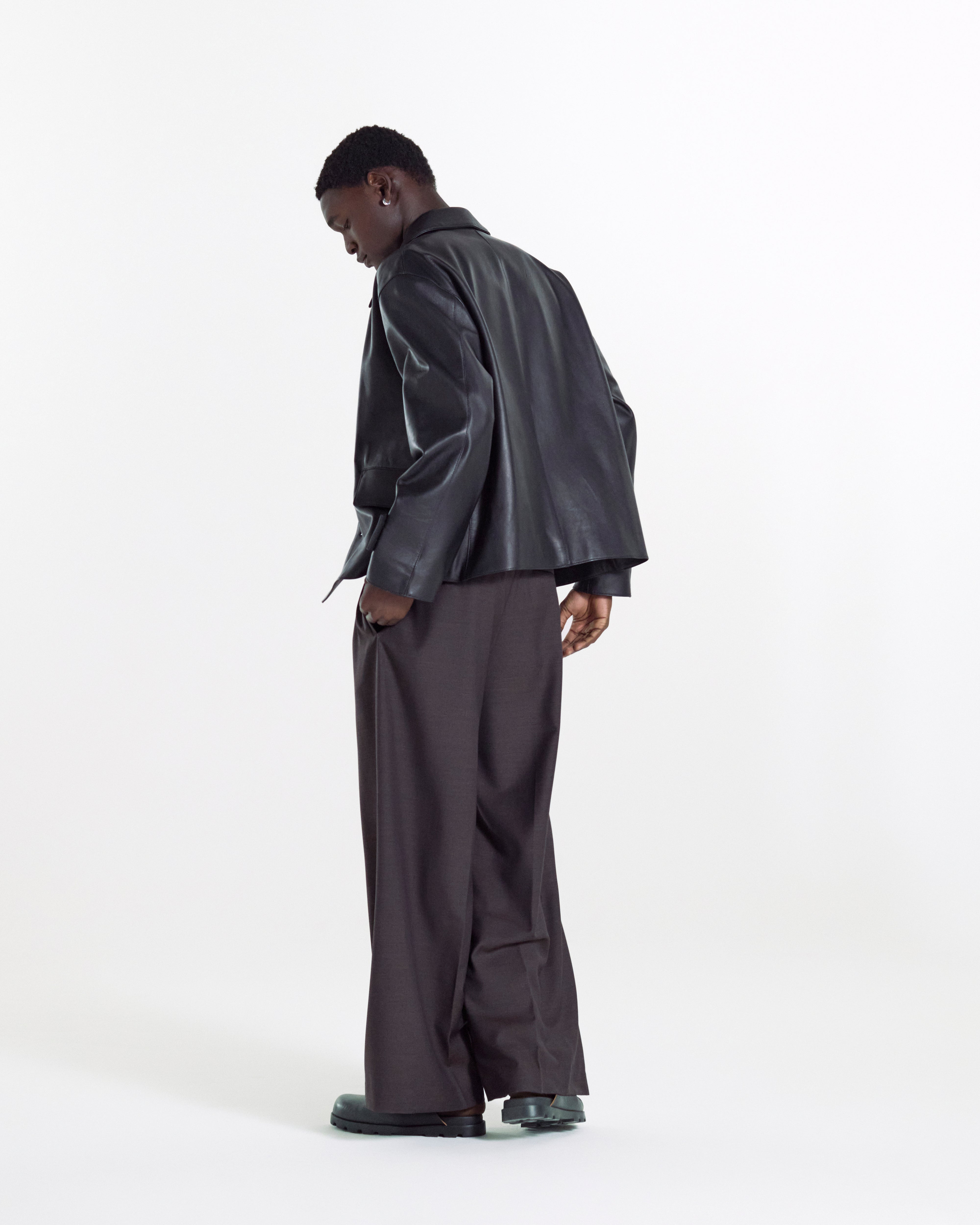 Humbie Slim Leather Jacket - 3
