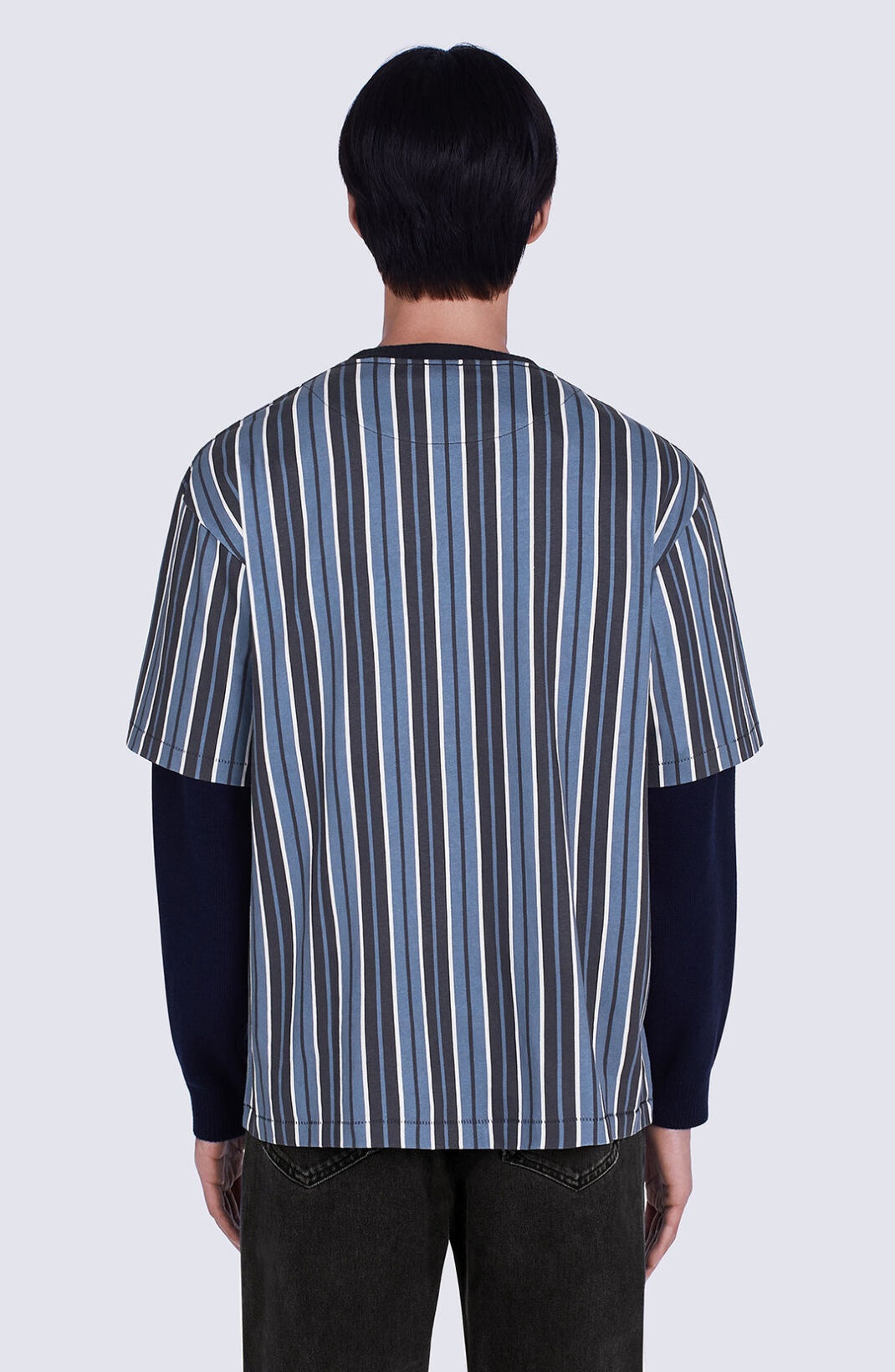 'Varsity' striped oversize T-shirt - 6