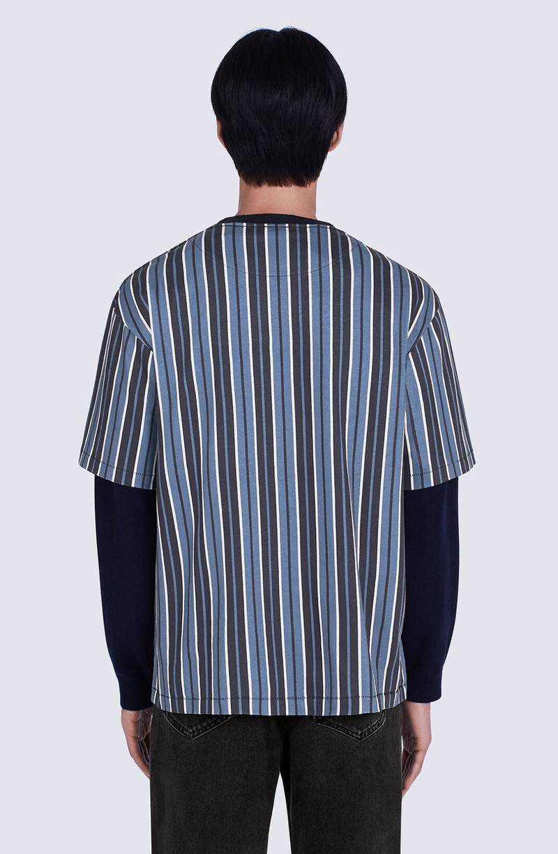 'Varsity' striped oversize T-shirt 6
