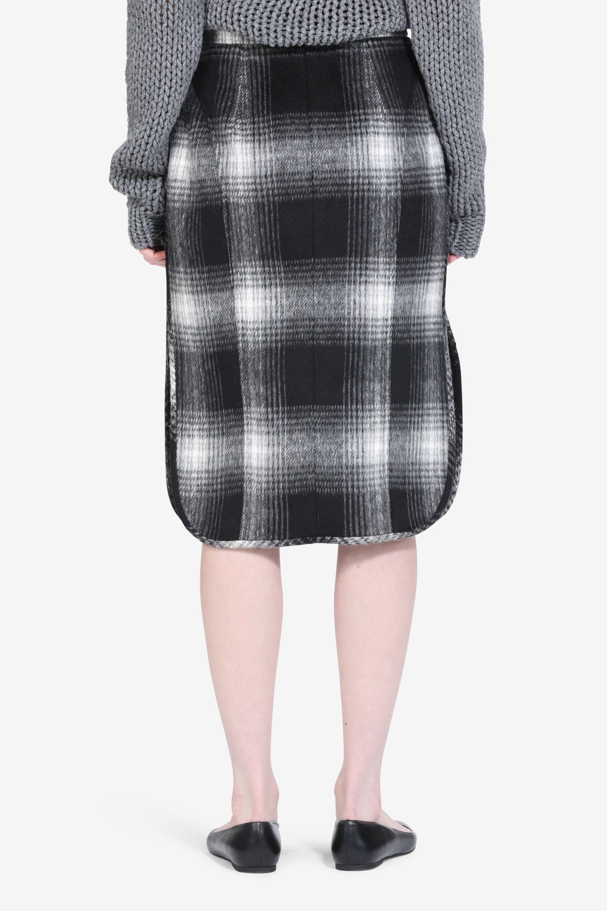 CHECKED SKIRT - 2