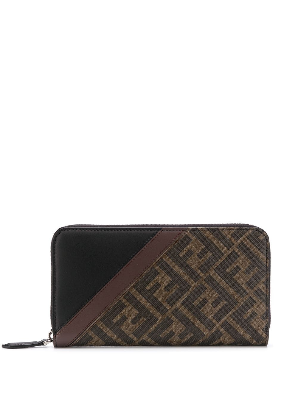 FF motif zip-around wallet - 1