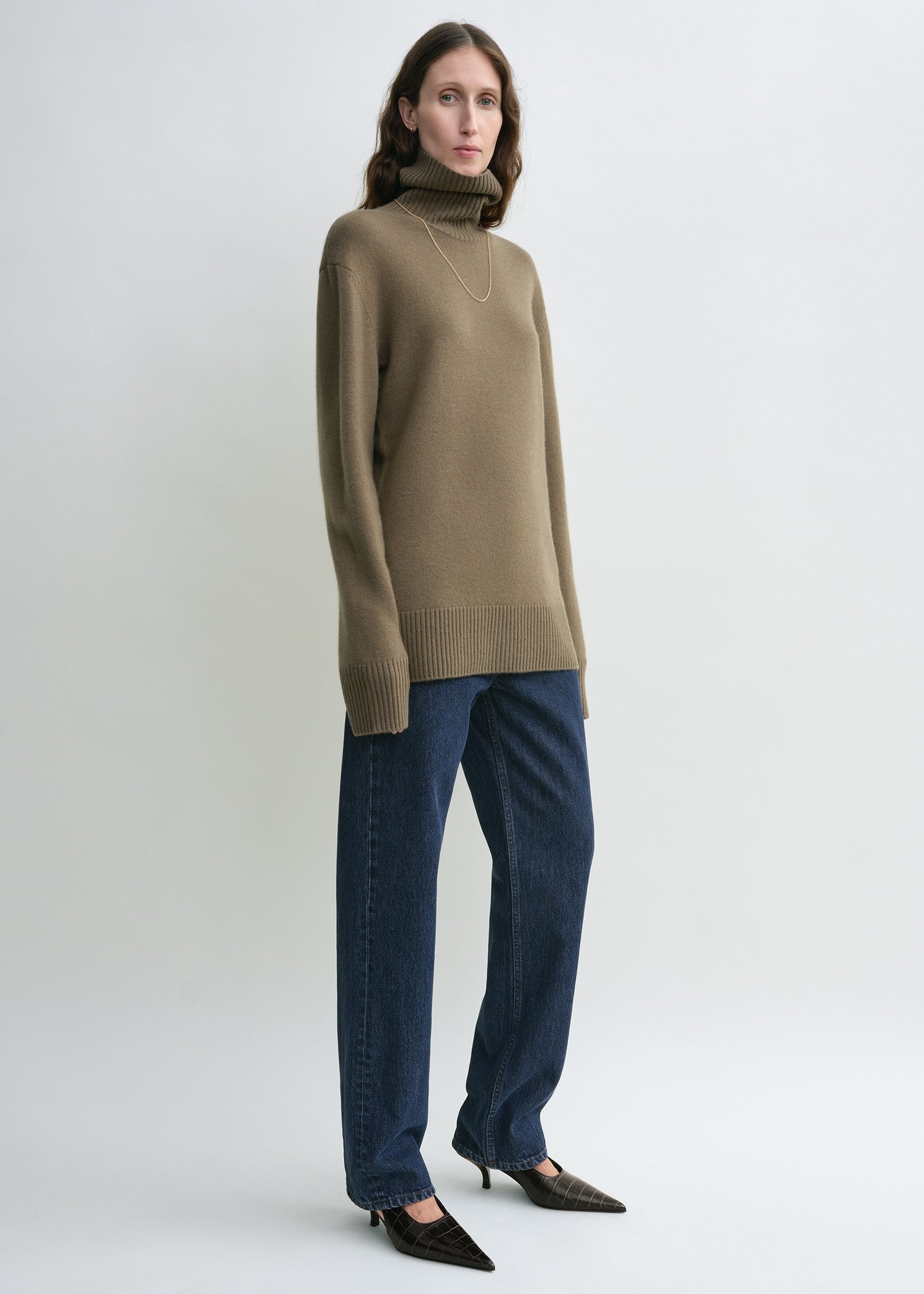 Cashmere turtleneck hazel - 2