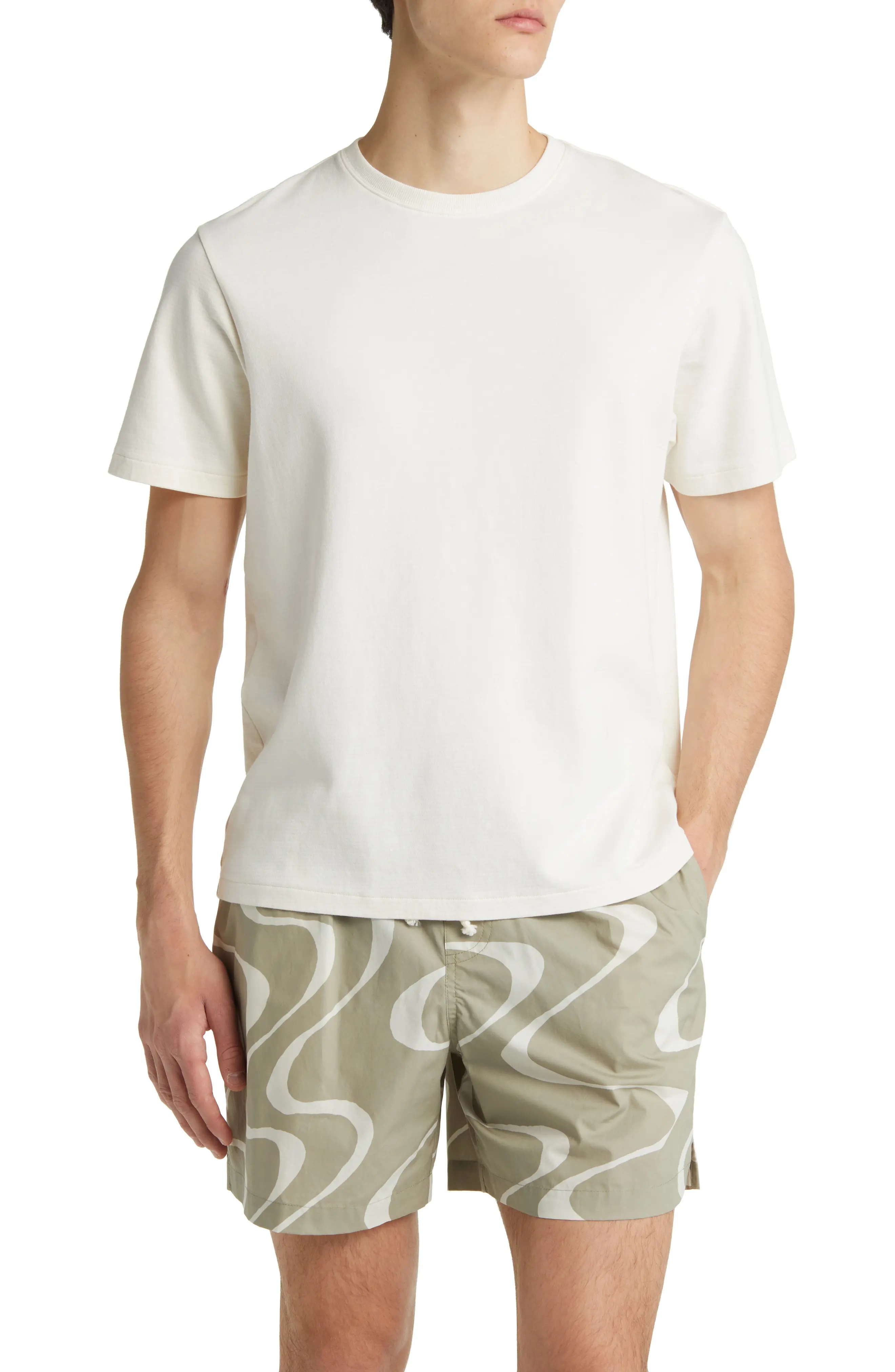 Duo Fold Cotton T-Shirt - 1