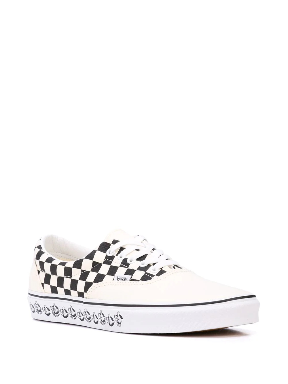 checkered sneakers - 2