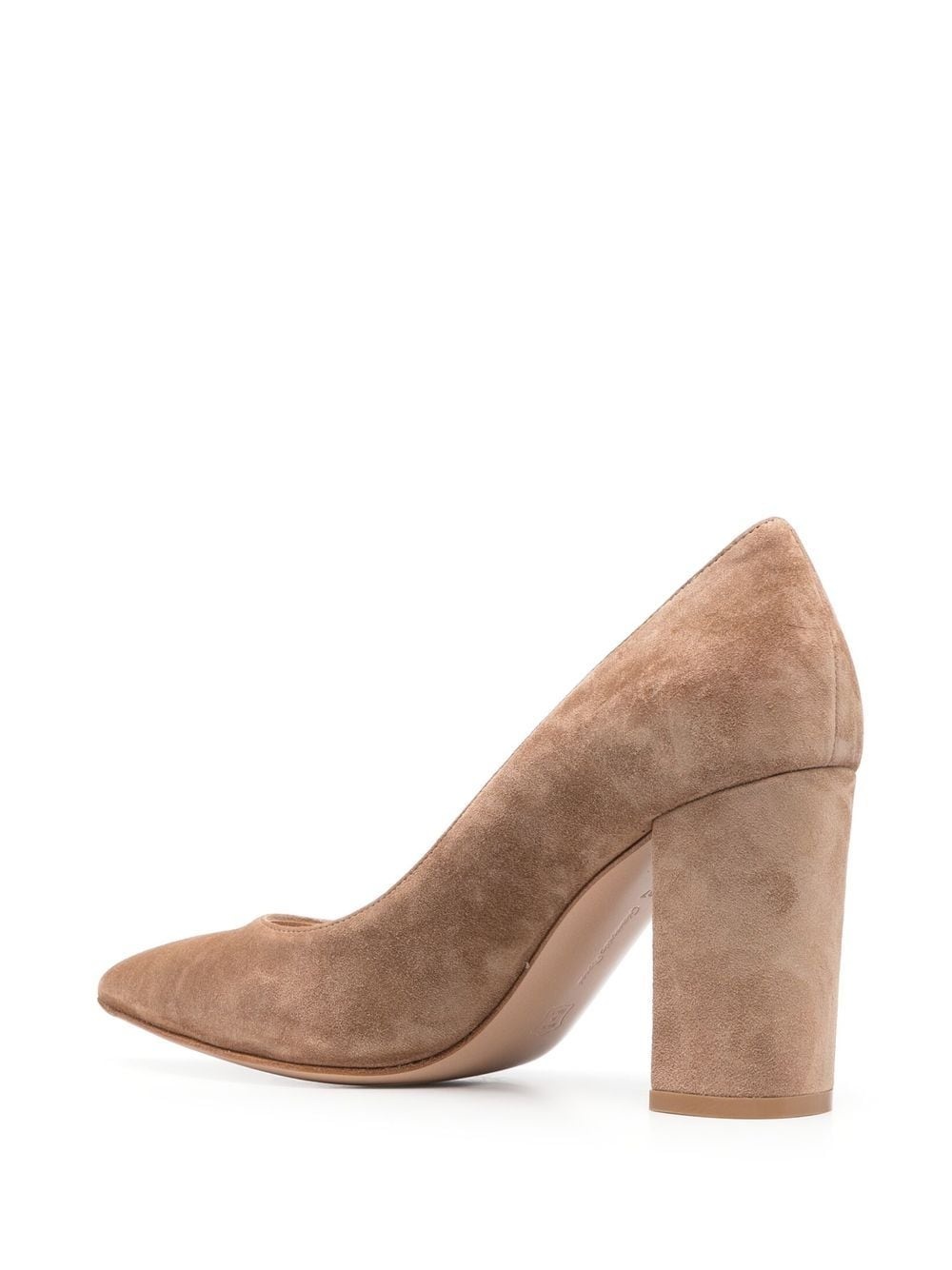 Piper 85mm suede pumps - 3
