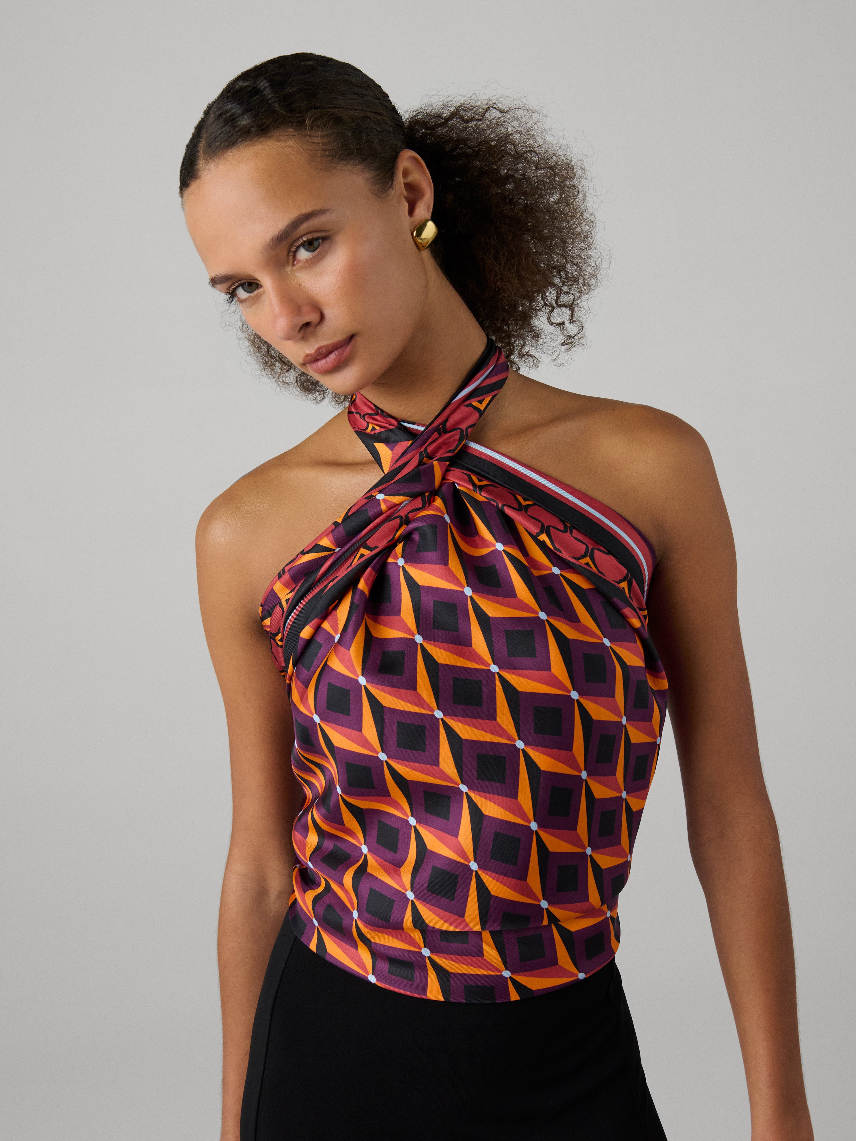Flag Silk Scarf - 2