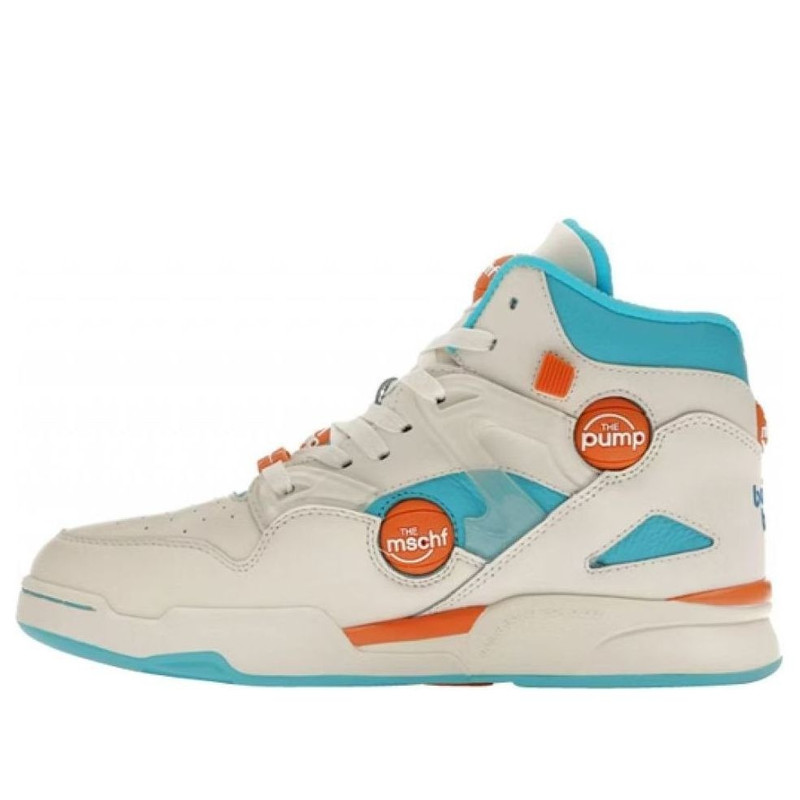 Reebok x MSCHF R Pump Omni Zone 2 'White Blue Orange' MSCHF013 - 1