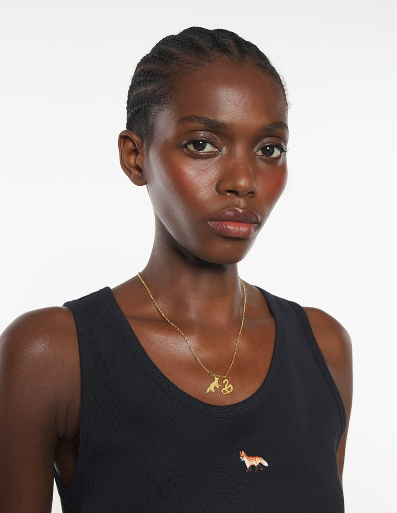 Maison Kitsuné MAISON KITSUNE x HANOIA LUNAR YEAR CHAIN NECKLACE outlook