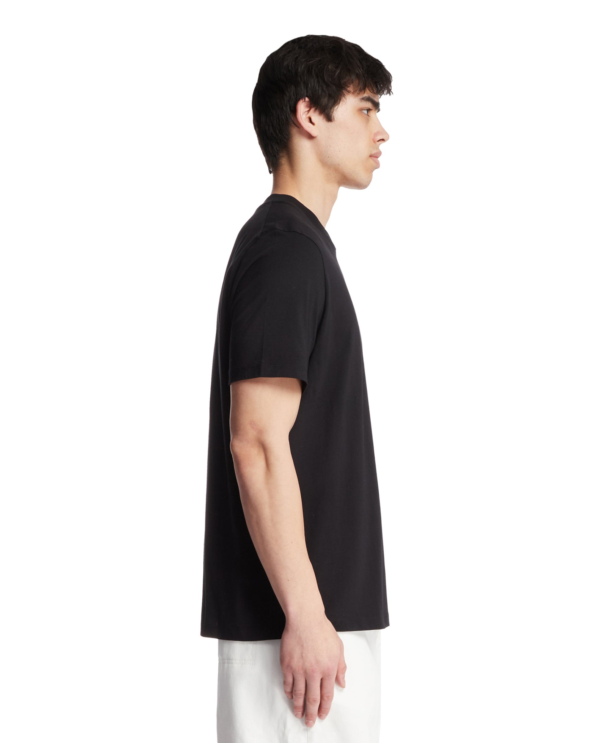 Black Crew Neck T-Shirt - 5