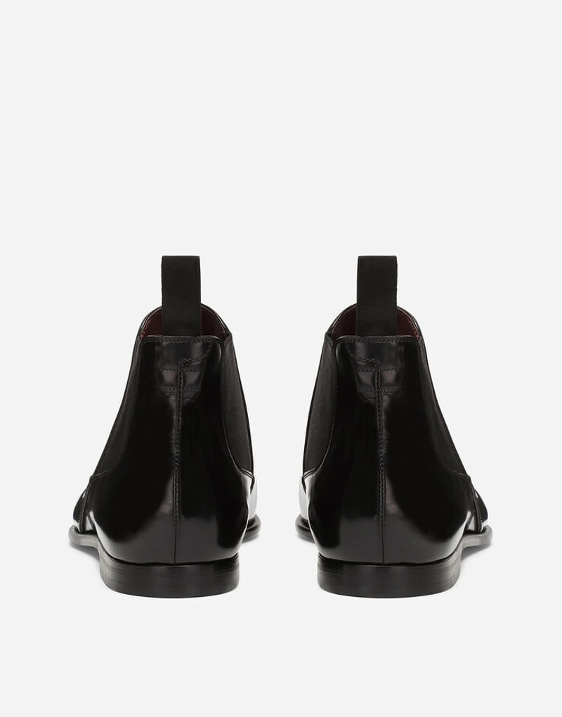 Dolce & Gabbana Brushed calfskin nappa Achille ankle boots outlook