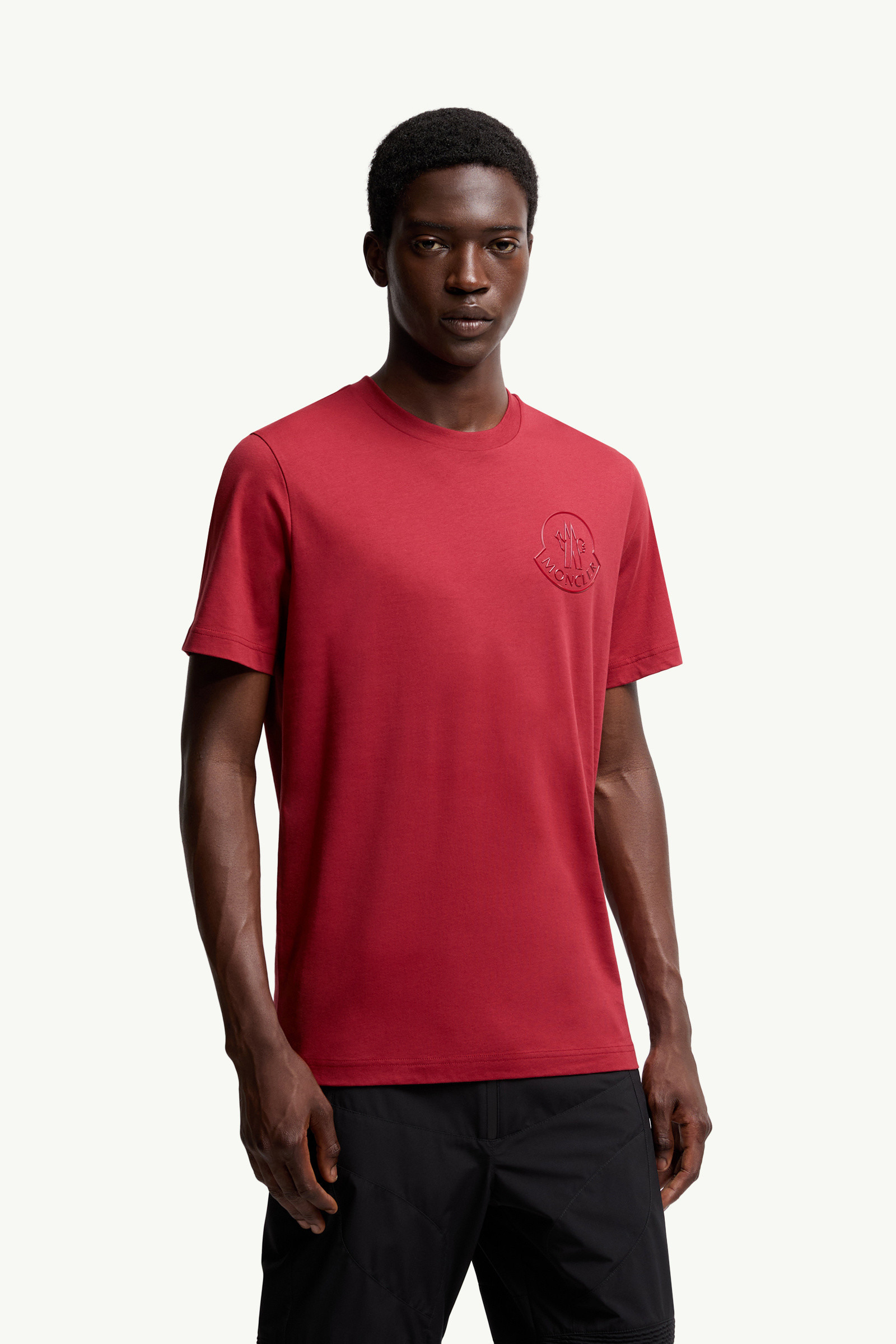 Three-Dimensional Logo Cotton T-Shirt - 3