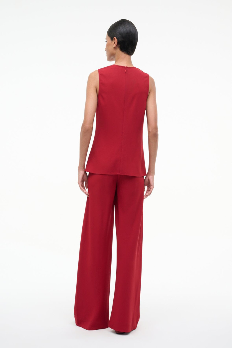 STAUD STROLL PANT POMEGRANATE 4