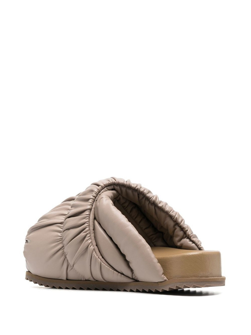 Tent padded oversized mules 3