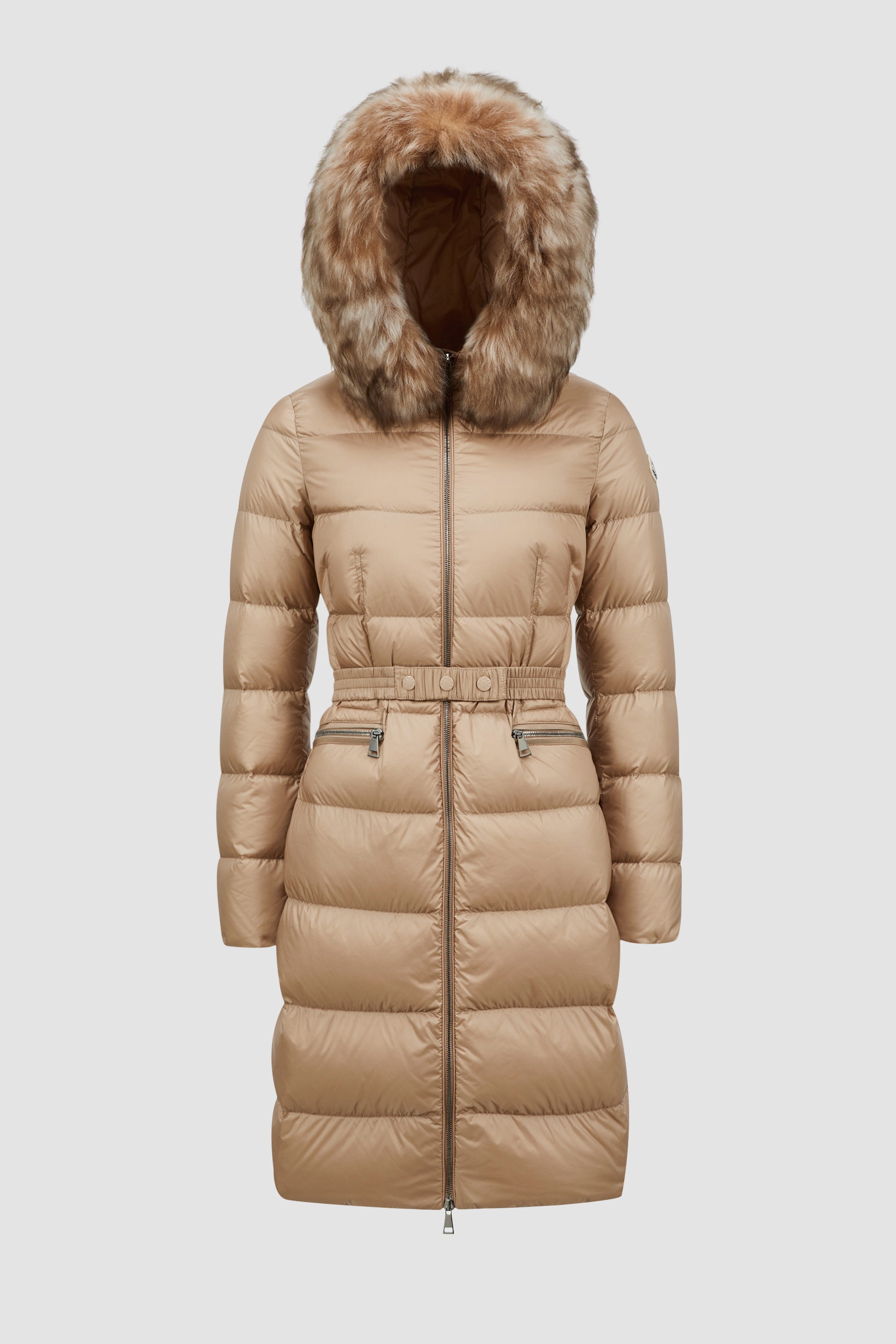 Moncler Boedic Long Down Jacket | REVERSIBLE