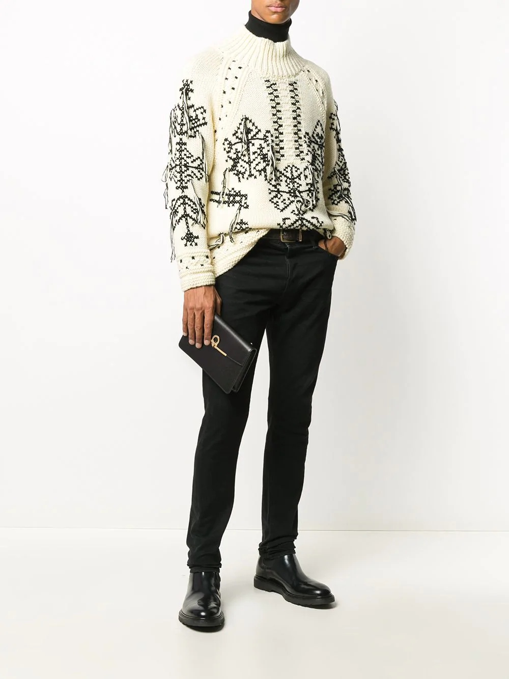 abstract pattern jumper - 2