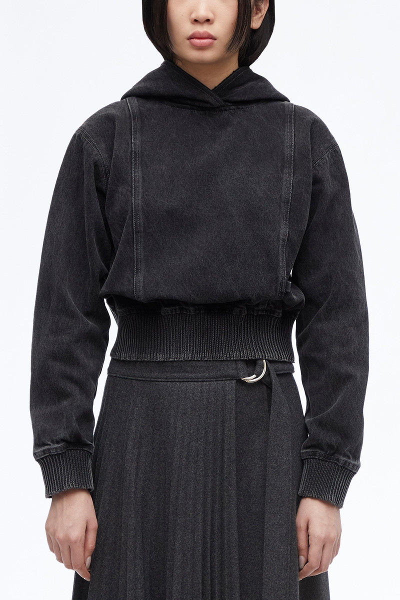 3.1 Phillip Lim Denim Hoodie outlook