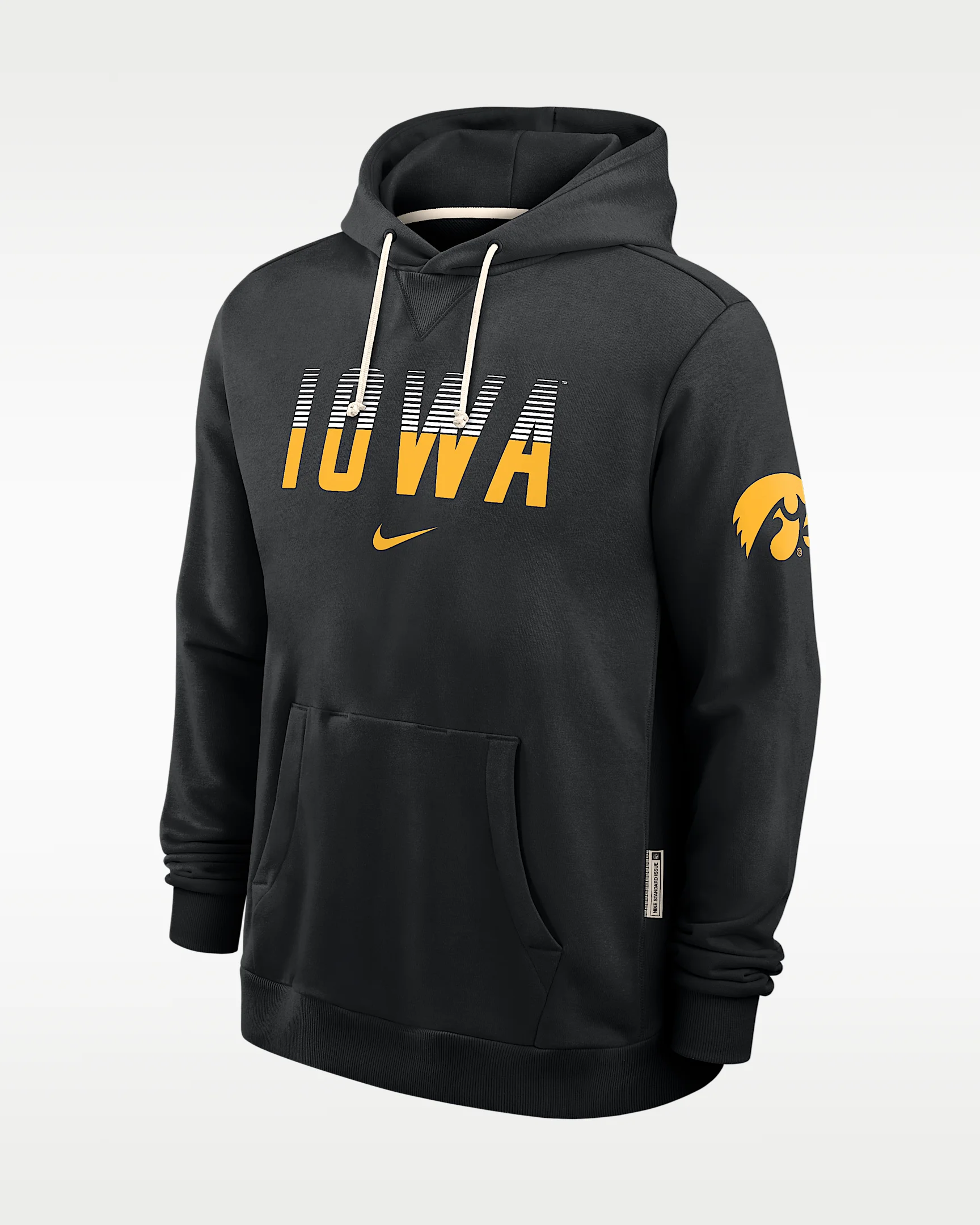 Iowa Sideline Standard Issue Men's Nike Dri-FIT College Pullover Hoodie - 1