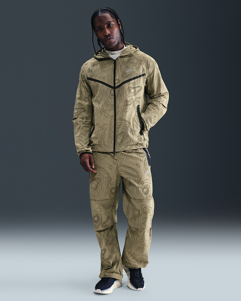 Nike Tech Men's Full-Zip Woven Windrunner Jacket 4