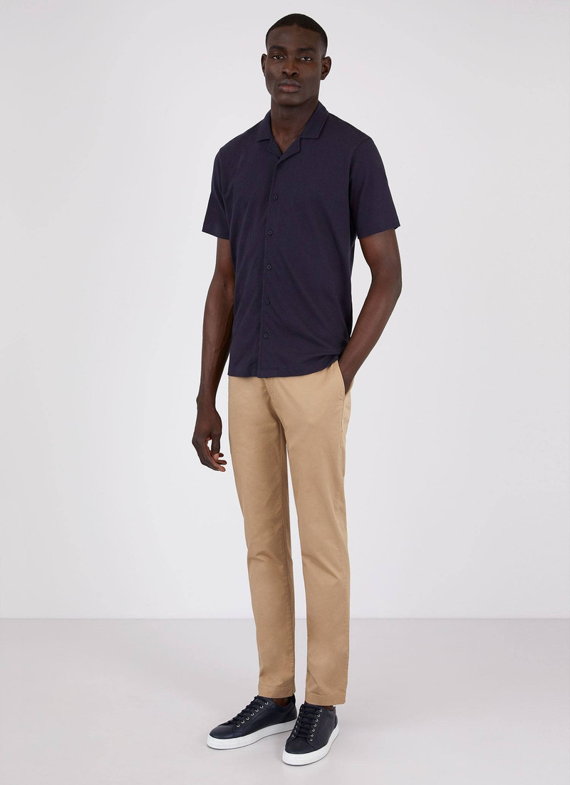 Sunspel Riviera Camp Collar Shirt outlook