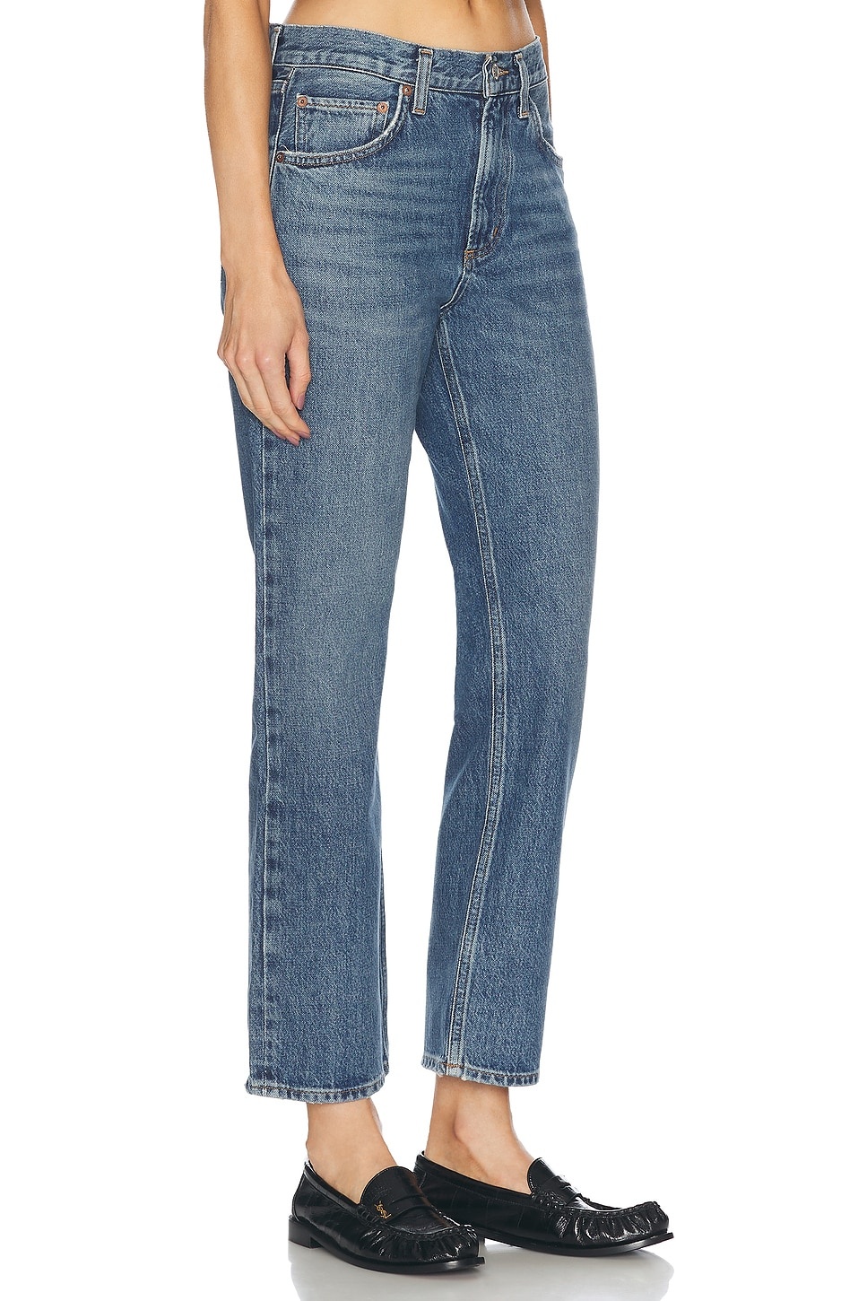 Valen Mid Rise Vintage Straight - 2